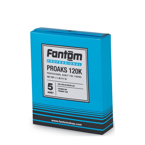 PROAKS 120K Professional Paper Dust Bag 5 Pack